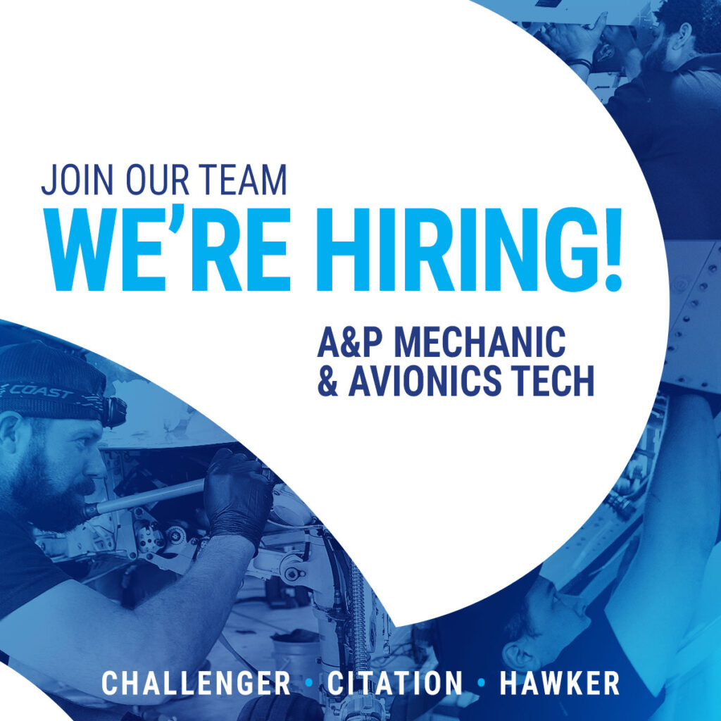 Plane Place Aviation hiring A&P mechanics and avionics technicians