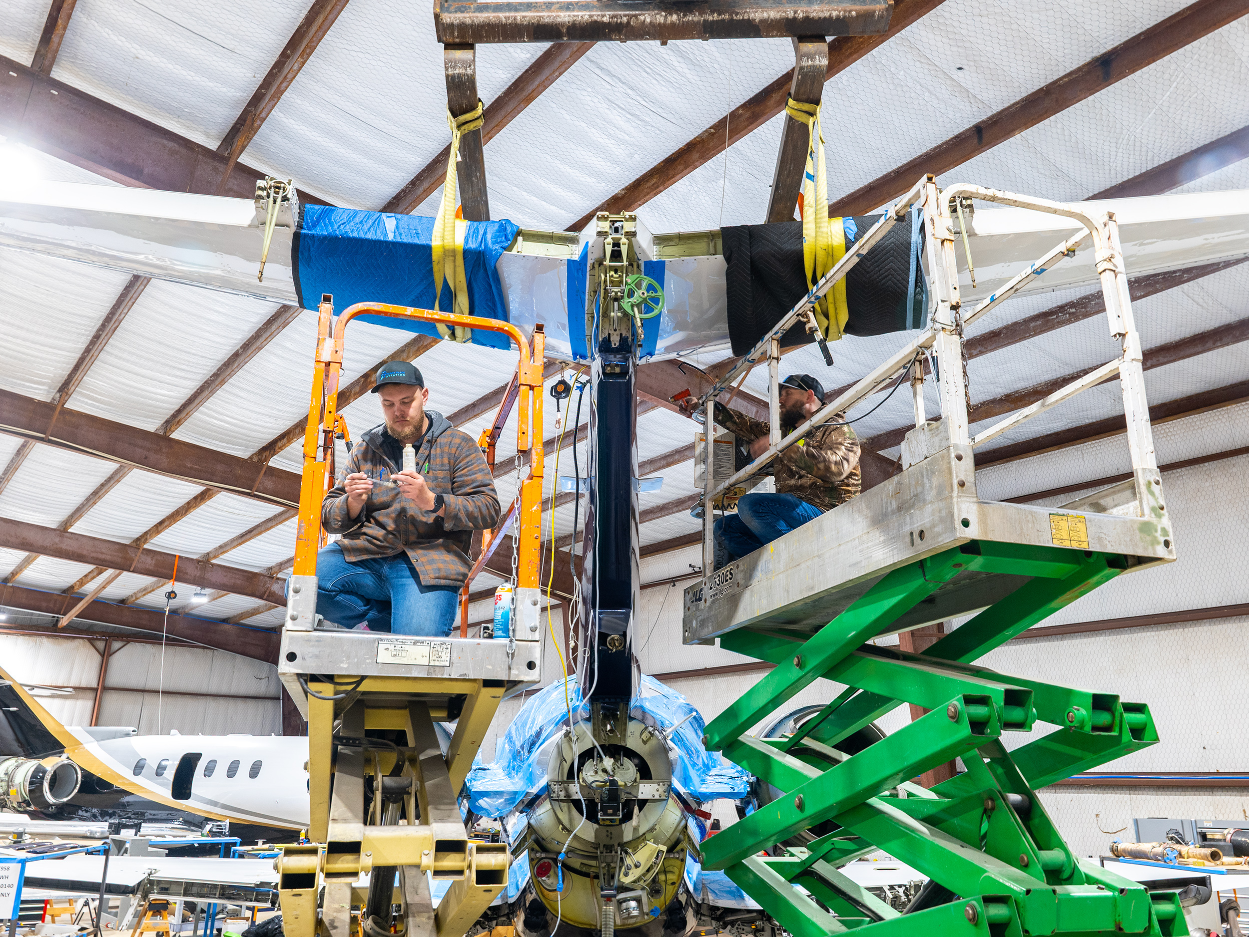 Tail section maintenance